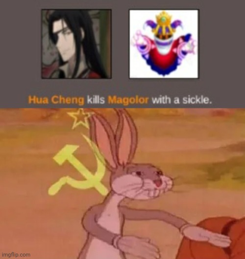 image tagged in bugs bunny communist | made w/ Imgflip meme maker