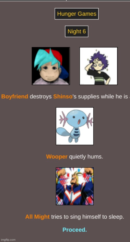 sorry it got cut off it says bf's stuff was destroyed while he was sleeping | made w/ Imgflip meme maker