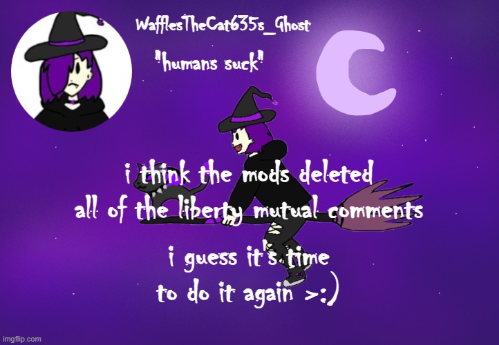 LIBERTY LIBERTY LIBERTY, LIBERTY | i think the mods deleted all of the liberty mutual comments; i guess it's time to do it again >:) | made w/ Imgflip meme maker