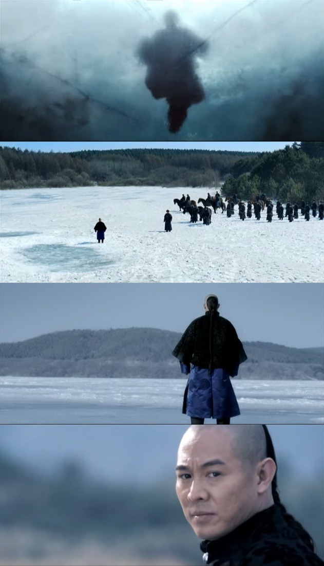 High Quality walking on ice Blank Meme Template