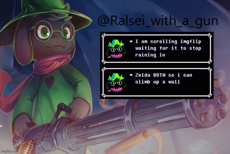 Ralsei_with_a_gun's crappy announcement template | image tagged in ralsei_with_a_gun's crappy announcement template | made w/ Imgflip meme maker