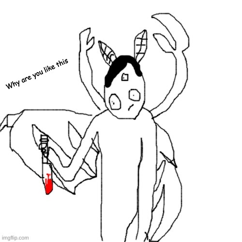 Carlos after murdering | Why are you like this | image tagged in carlos after murdering | made w/ Imgflip meme maker