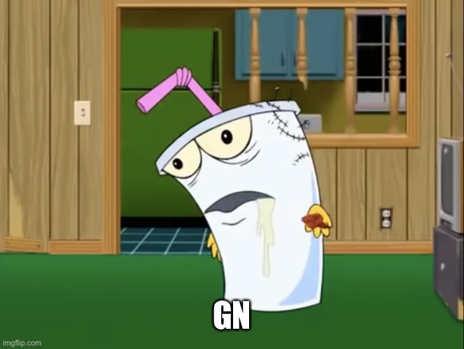 Master Shake with Brain Surgery | GN | image tagged in master shake with brain surgery | made w/ Imgflip meme maker