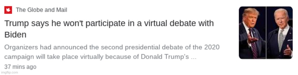 no context from me, officer | image tagged in trump virtual debate | made w/ Imgflip meme maker