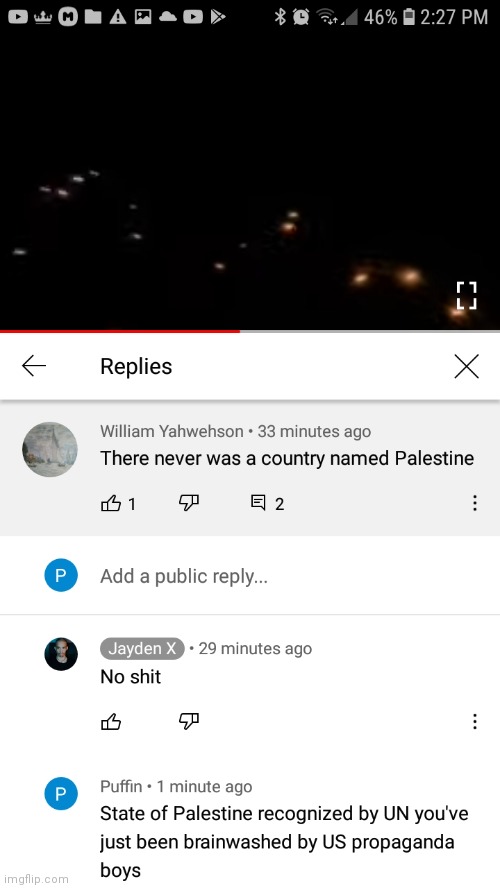 Jayden X Palestine Denying Trump Capitol Invader | image tagged in jayden x palestine 5-11-21,palestine,trump | made w/ Imgflip meme maker