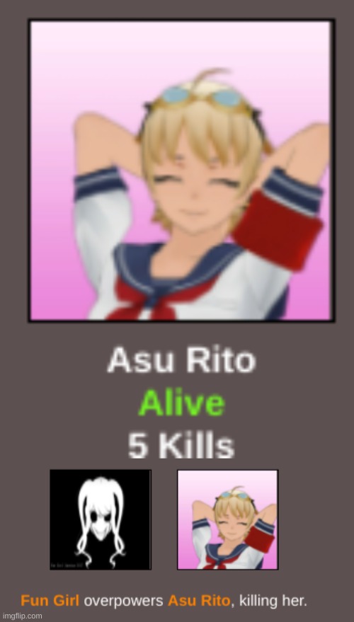she snagged more kills than anyone else and then blatantly DIED | made w/ Imgflip meme maker