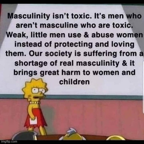 image tagged in toxic masculinity | made w/ Imgflip meme maker