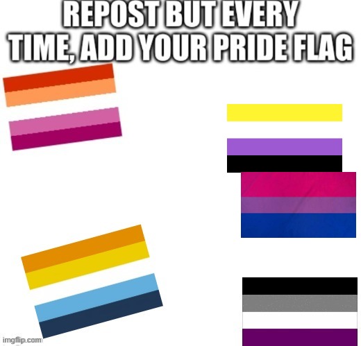 Bisexual and non-binary, that's me! | made w/ Imgflip meme maker