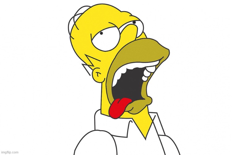 Mouth watering Homer | image tagged in mouth watering homer | made w/ Imgflip meme maker