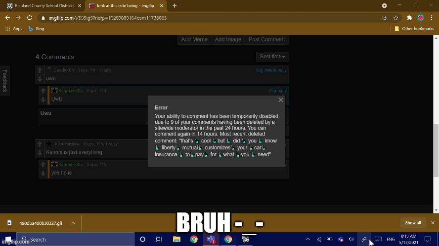 -_- | BRUH -_- | made w/ Imgflip meme maker