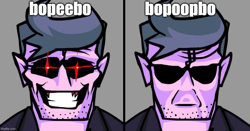 bopeebo vs bopoopbo | bopeebo; bopoopbo | image tagged in bopeebo vs bopoopbo | made w/ Imgflip meme maker