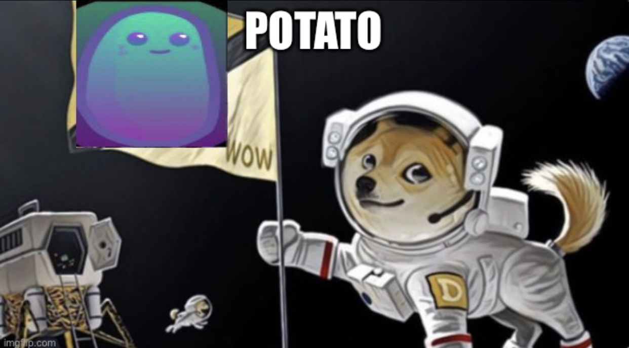 Potato Blank Meme Template