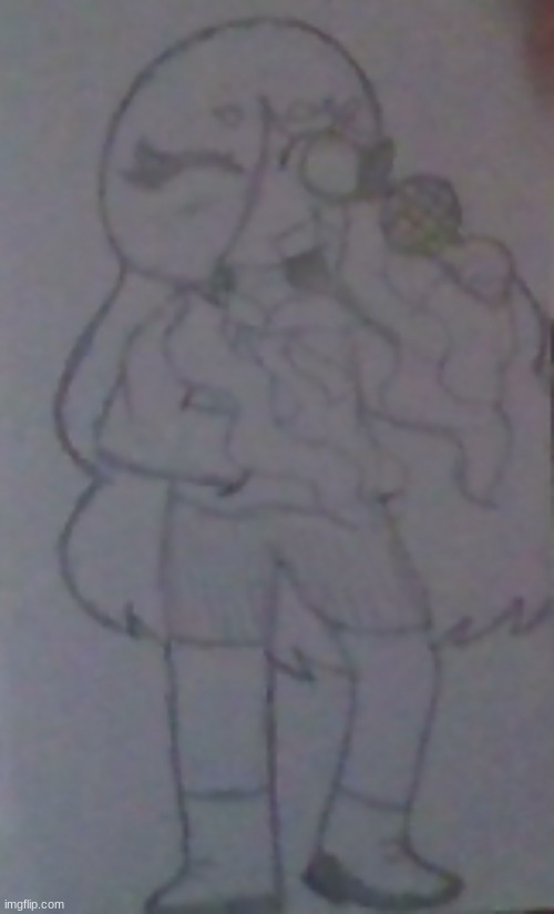 Bored drawings part 4 (Last one) (FNF lel) (Might make digital) | made w/ Imgflip meme maker