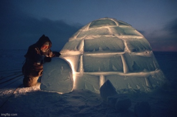 igloo | image tagged in igloo | made w/ Imgflip meme maker