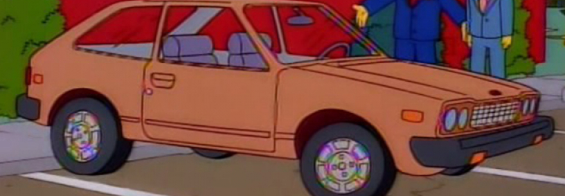 simpsons 1979 honda accord Blank Meme Template