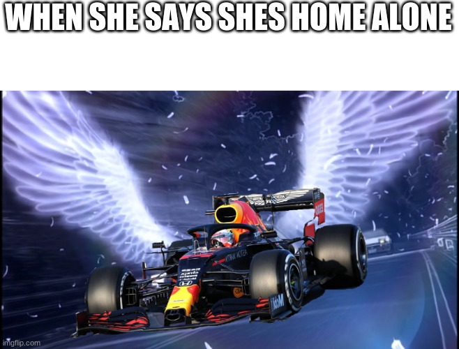 *RUNNING IN THE 90S INTENSIFIES | WHEN SHE SAYS SHES HOME ALONE | image tagged in redbull meme template | made w/ Imgflip meme maker