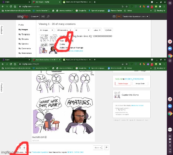 made these at same time | made w/ Imgflip meme maker