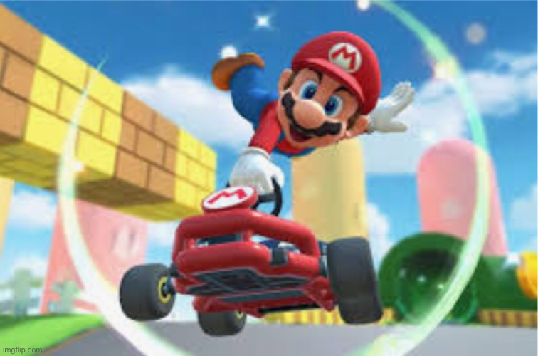 MKT Mario Jump Boost | image tagged in mkt mario jump boost | made w/ Imgflip meme maker