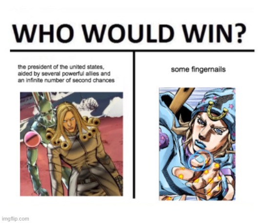 lol | image tagged in steel ball run,memes,funny | made w/ Imgflip meme maker