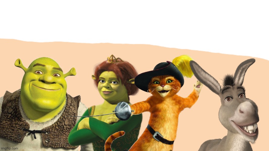 SHREK AND THE BOYS | image tagged in shrek and the boys | made w/ Imgflip meme maker