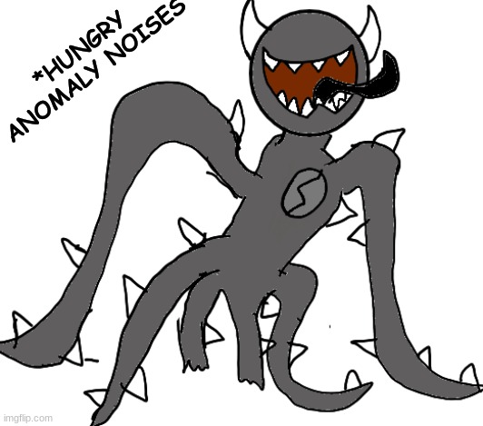 Spike | *HUNGRY ANOMALY NOISES | image tagged in scp-6397 | made w/ Imgflip meme maker