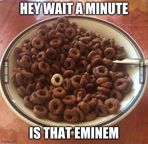 Eminem ? | HEY WAIT A MINUTE; IS THAT EMINEM | image tagged in eminem | made w/ Imgflip meme maker