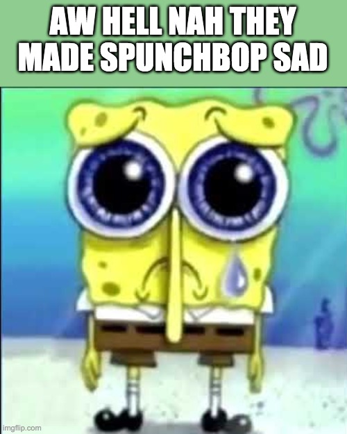 Sad SpongeBob / Spunchbop