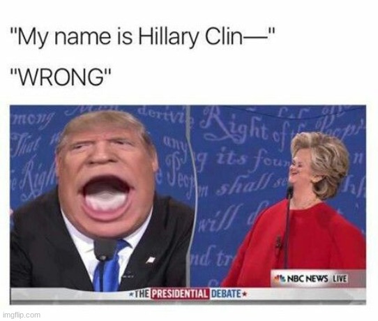 Nice Man | image tagged in donald trump,wrong,nope nope nope,political meme | made w/ Imgflip meme maker