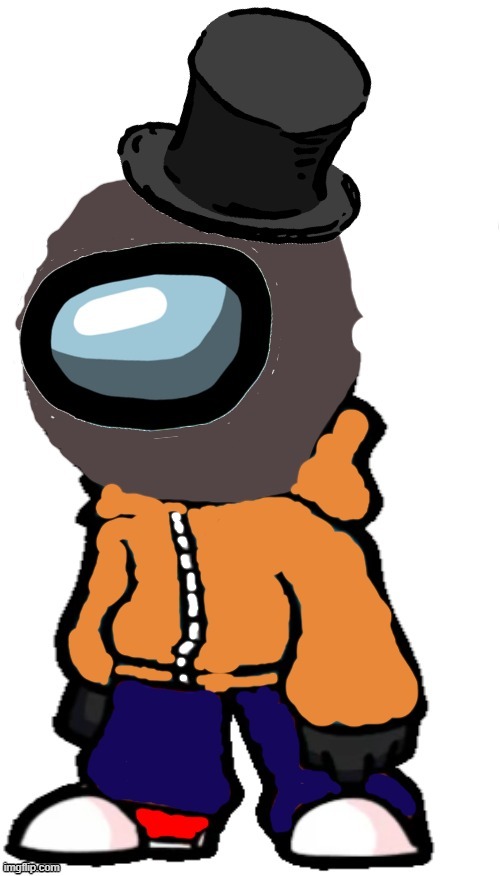 Can someone make a transparent version of my fnf style OC | image tagged in uno fnf top hat style | made w/ Imgflip meme maker