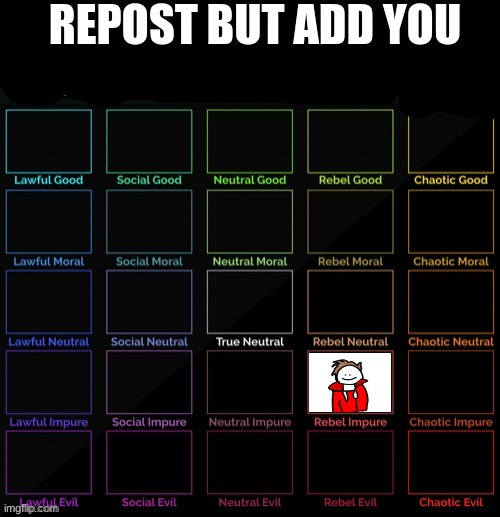 REPOST BUT ADD YOU | made w/ Imgflip meme maker