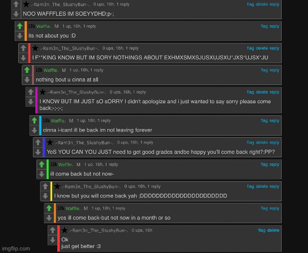 I feel bad ,did I make this about myself? .-. | made w/ Imgflip meme maker