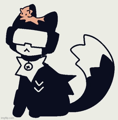 fnf cat art that isnt maid dress shit | made w/ Imgflip meme maker