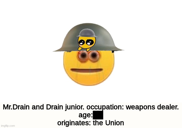 good evening |  Mr.Drain and Drain junior. occupation: weapons dealer.
age:██
originates: the Union | image tagged in crusader,hello there | made w/ Imgflip meme maker