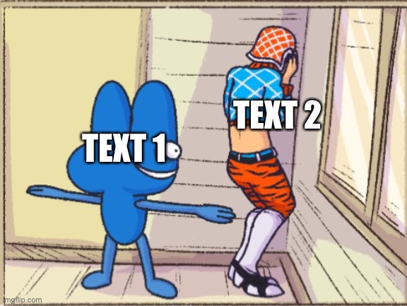 A temp I made from a post I saw | TEXT 2; TEXT 1 | image tagged in four t posing over mistah | made w/ Imgflip meme maker
