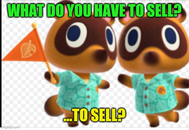 Timmy and Tommy | WHAT DO YOU HAVE TO SELL? ...TO SELL? | image tagged in timmy and tommy | made w/ Imgflip meme maker