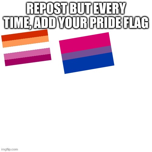 helo i am new here and if you didn't figure it out already i am bi :) | image tagged in lgbtq | made w/ Imgflip meme maker