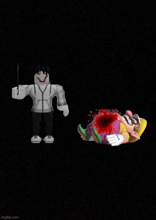 I get Jeff The Killer and kill Wario.mp3 | image tagged in blank | made w/ Imgflip meme maker