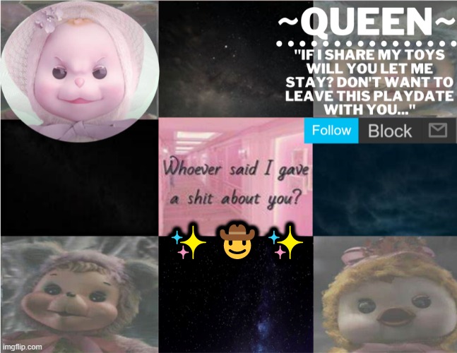 ✨Y e e h  a w ✨ | ✨🤠✨ | image tagged in smol bebe's temp- | made w/ Imgflip meme maker