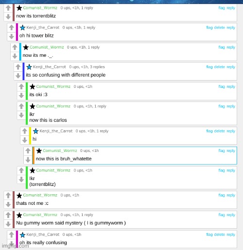 Theres like 4 people talking to me its quite confusing | made w/ Imgflip meme maker
