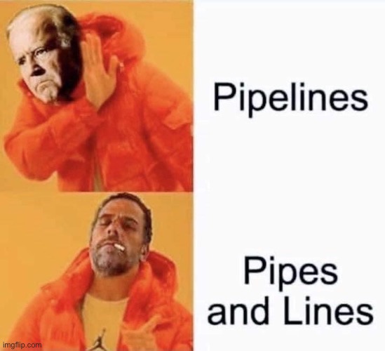 Pipes and Lines | image tagged in hunter,hunter x hunter,ConservativeMemes | made w/ Imgflip meme maker