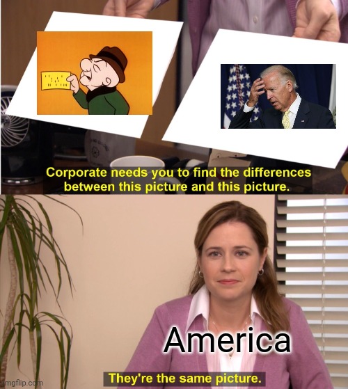 They're The Same Picture Meme | America | image tagged in memes,they're the same picture | made w/ Imgflip meme maker