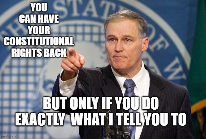 YOU CAN HAVE YOUR CONSTITUTIONAL RIGHTS BACK BUT ONLY IF YOU DO EXACTLY  WHAT I TELL YOU TO | made w/ Imgflip meme maker