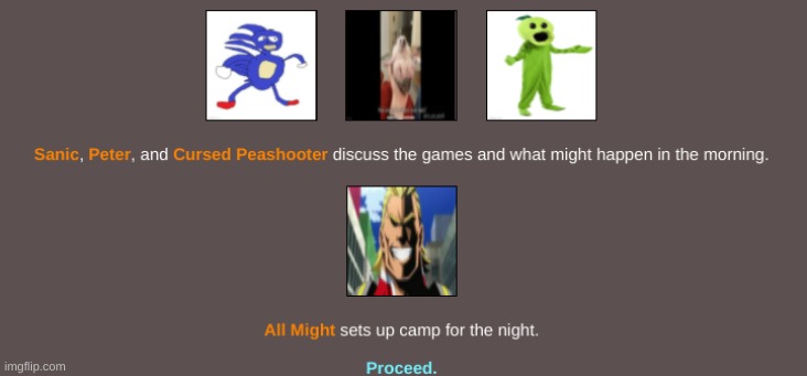 camping with all might | made w/ Imgflip meme maker