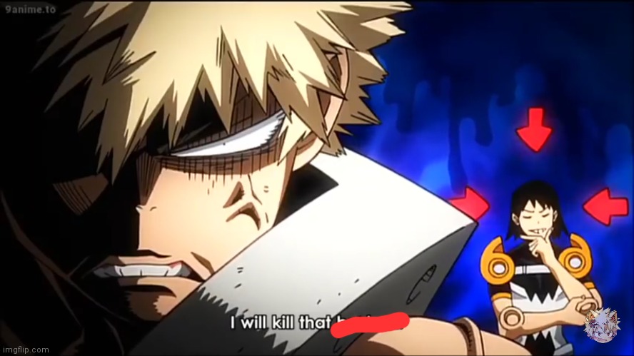 When Bakugo was insulted by Sero - Imgflip