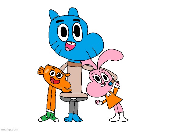 my favorite tv show, the only fanart im comfortable enough to share | image tagged in the amazing world of gumball,drawing,fan art | made w/ Imgflip meme maker