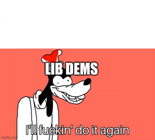 I'll do it again | LIB DEMS | image tagged in i'll do it again | made w/ Imgflip meme maker