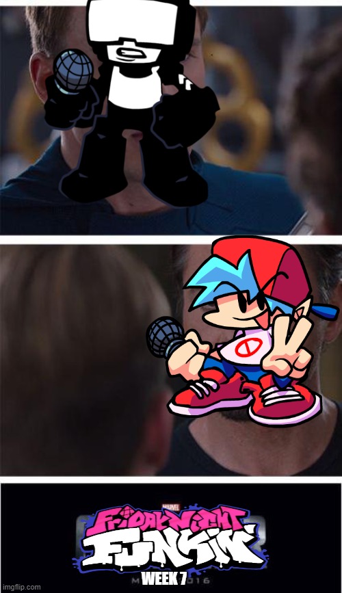 B E C A U S E Y E S | WEEK 7 | image tagged in memes,marvel civil war 1 | made w/ Imgflip meme maker