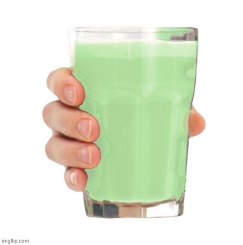 Minty Milk | image tagged in minty milk | made w/ Imgflip meme maker