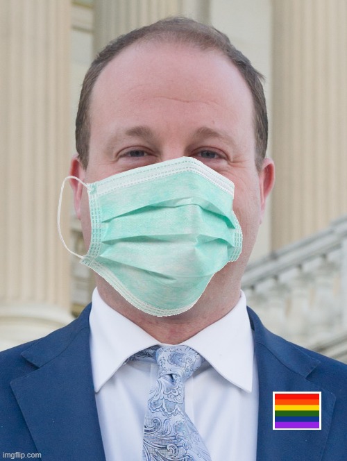 Jared Polis, proudly ignoring voter's wishes | image tagged in jared polis proudly ignoring voter's wishes | made w/ Imgflip meme maker