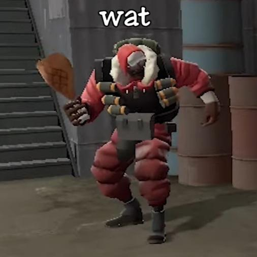 Demoman what Blank Meme Template